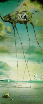 Balade Céleste Salvador Dali Peinture à l'huile